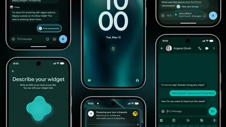 Funcții noi de inteligență artificială prezentate pe telefoane Pixel și Samsung.