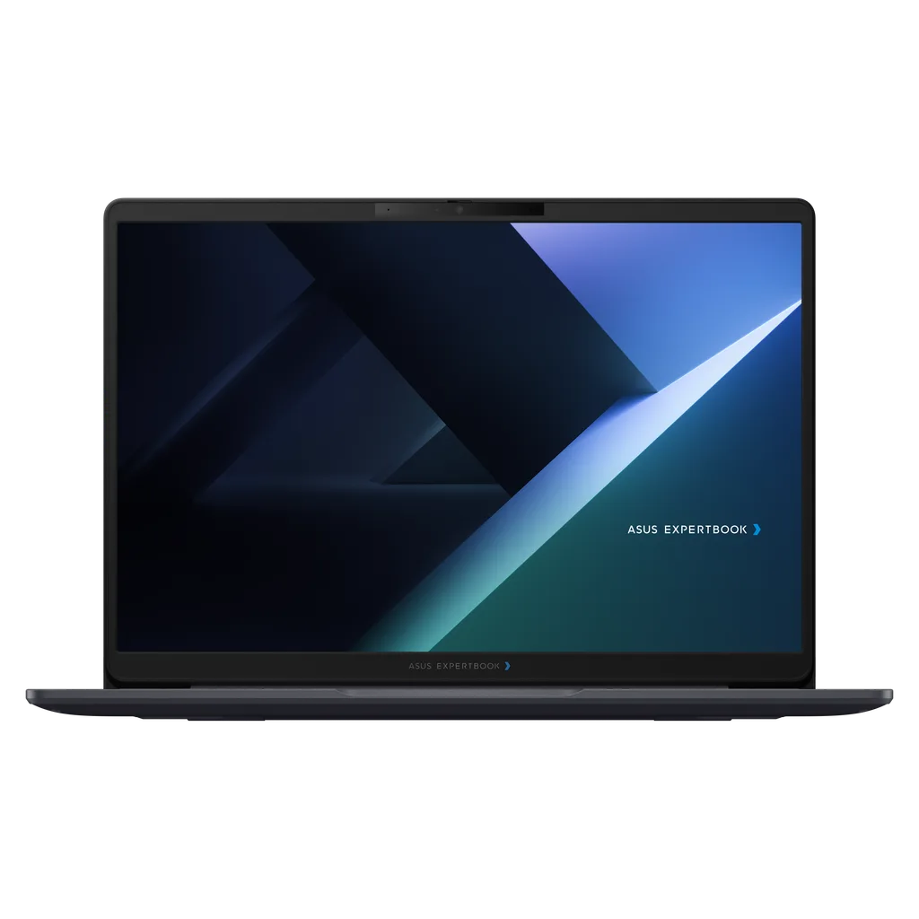 Ecranul laptopului Asus ExpertBook B3 G2 cu rezoluție înaltă.