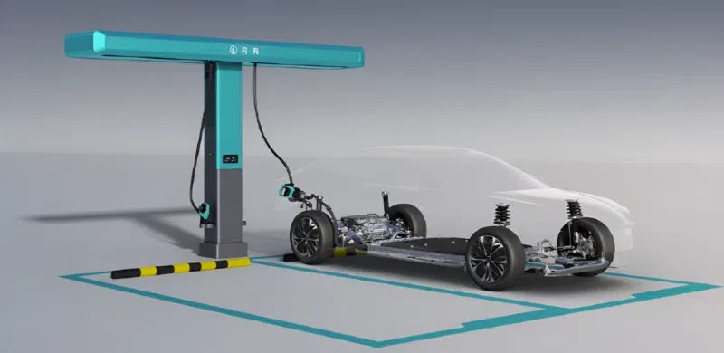 Stație de încărcare rapidă pentru vehicule electrice BYD