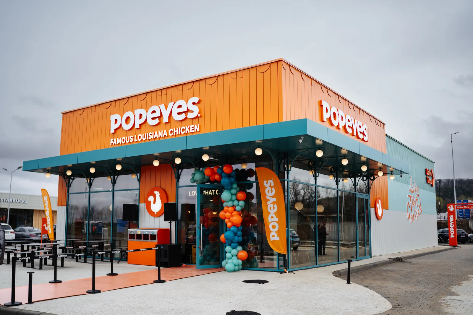 Nou restaurant Popeyes deschis în Florești, Cluj, parte din extinderea brandului în România.
