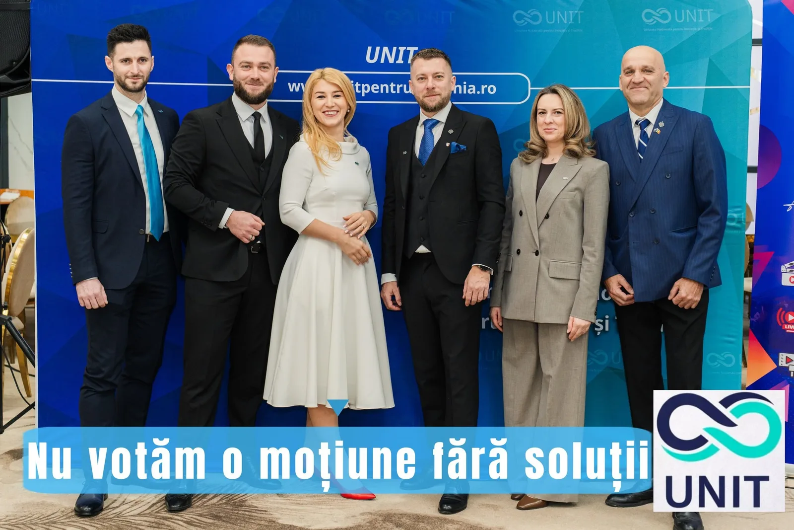 Parlamentarii UNIT anunță refuzul de a vota moțiunea de cenzură împotriva Guvernului Bolojan.