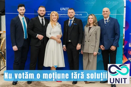 Parlamentarii UNIT anunță refuzul de a vota moțiunea de cenzură împotriva Guvernului Bolojan.
