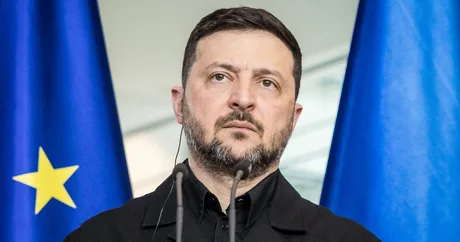 Președintele Ucrainei discutând despre apărarea aeriană la Berlin.