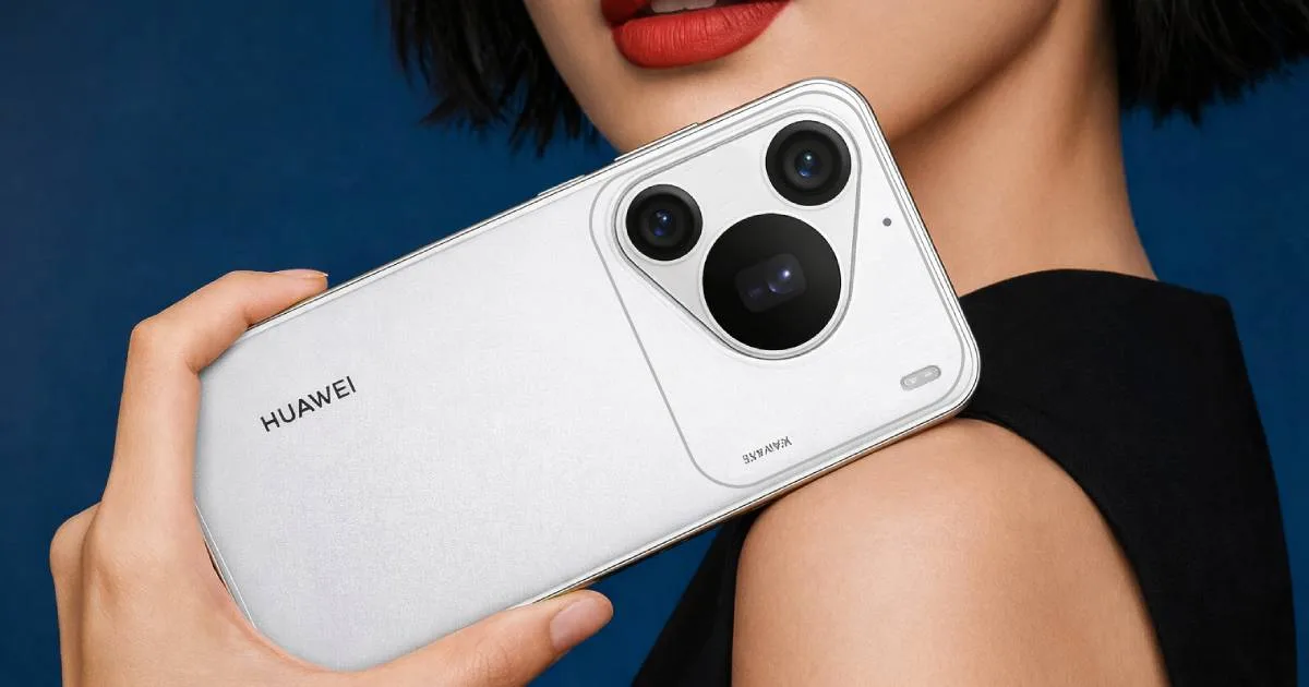 Huawei Pura 90 Ultra cu un design elegant și camere avansate pentru fotografii de calitate.