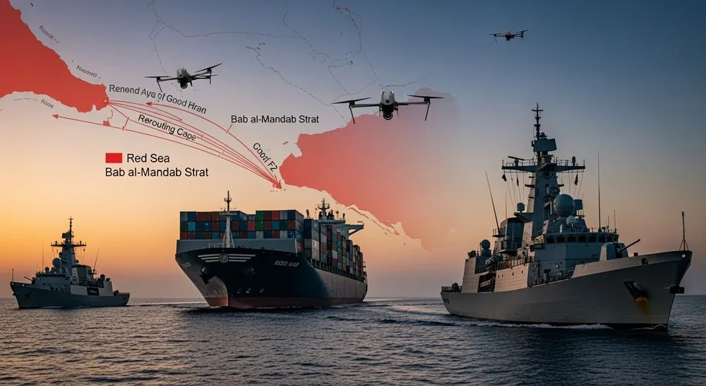 Iranul amenință cu blocarea rutelor maritime în contextul tensiunilor regionale.