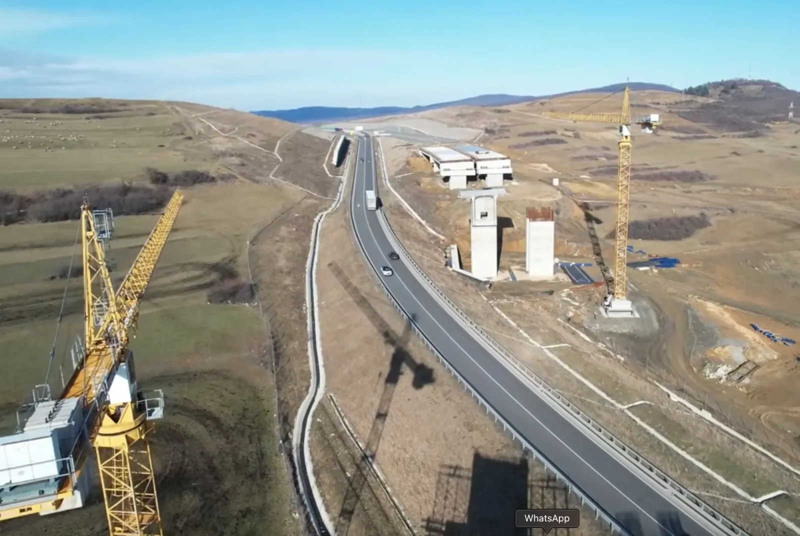 Ministerul Transporturilor anunță lucrări la autostrada Sibiu-Pitești.