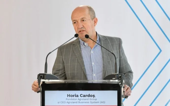 Horia Cardoș discutând despre creșterea profitului Agroland în 2026.