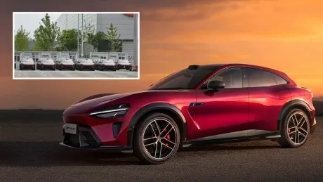 Crossover-ul electric YU7 GT de la Xiaomi, pregătit pentru lansare în showroom-uri.