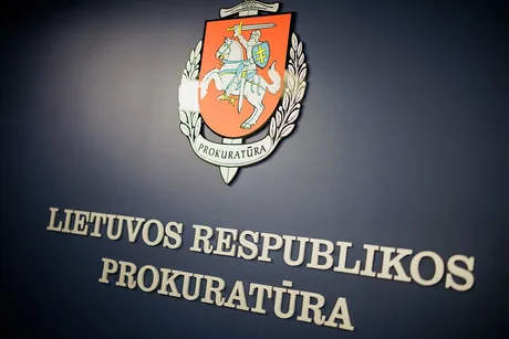 Sigla Procuraturii Lituaniei, simbol al justiției și securității naționale.