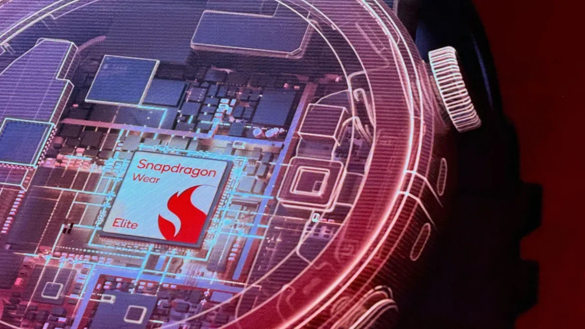 Cipul Snapdragon Wear Elite, inovativ pentru dispozitive purtabile, cu performanțe îmbunătățite.
