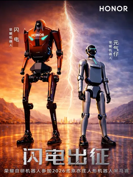 Roboți umanoizi performanți, pregătiți pentru competiții tehnologice avansate.