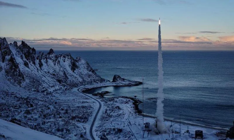 Racheta SCOOTER HS-1 lansată de pe o bază din Norvegia