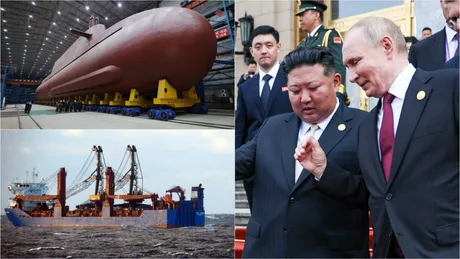 Nava cargo scufundată transporta posibil reactoare nucleare spre Coreea de Nord.
