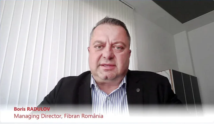 Boris Radulov discută despre investițiile Fibran în România pentru 2026.