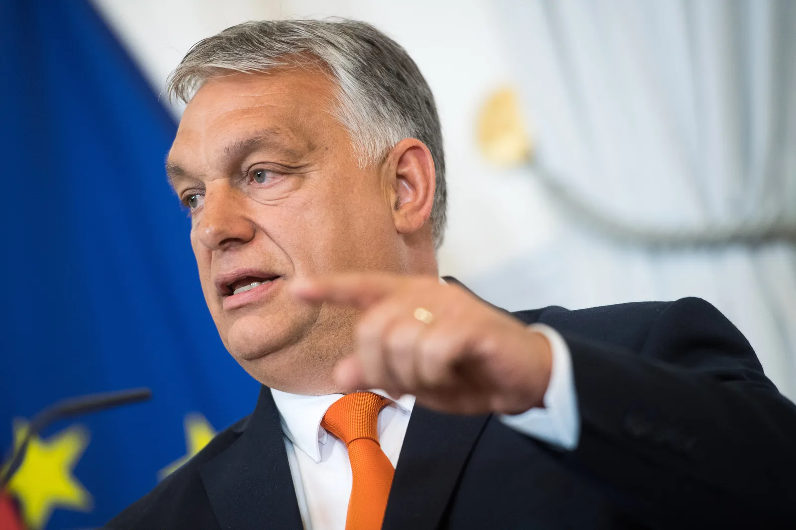 Viktor Orban discută despre influența externă asupra alegerilor din Ungaria.