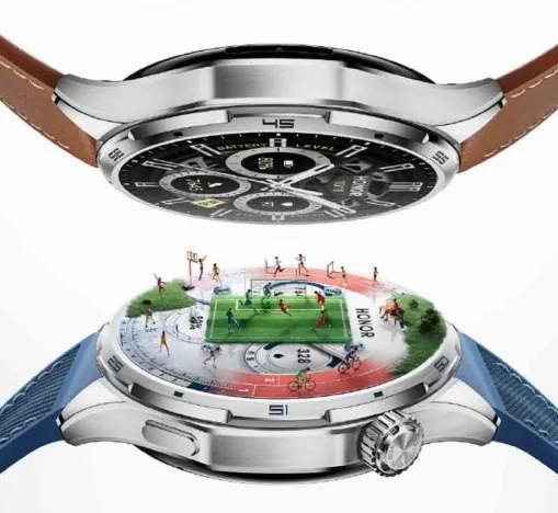 Ceas inteligent cu design modern și funcții avansate pentru sănătate.