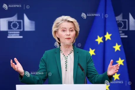 Ursula von der Leyen discutând despre colaborarea cu Bulgaria pentru stabilitate politică.