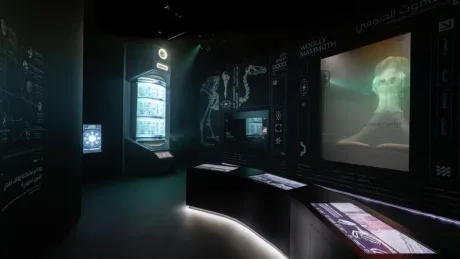 Spațiu dedicat conservării speciilor pe cale de dispariție în Muzeul Viitorului din Dubai.