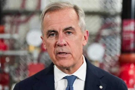 Mark Carney discutând despre achizițiile de apărare ale Canadei și GlobalEye.