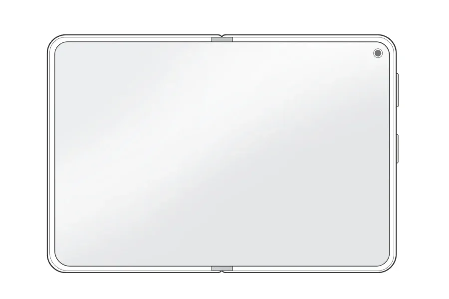 Aspectul interior al pliabilului Huawei Pura X Max.