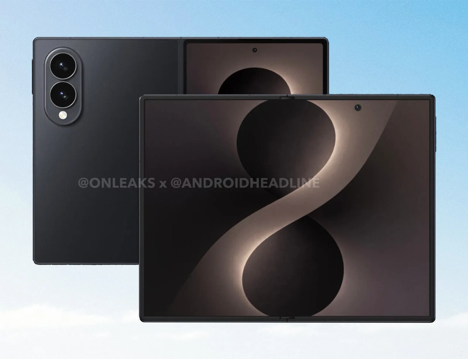 Samsung Galaxy Z Fold8 cu design elegant și specificații îmbunătățite.