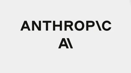 Logo-ul companiei Anthropic, simbolizând inovația în inteligența artificială.