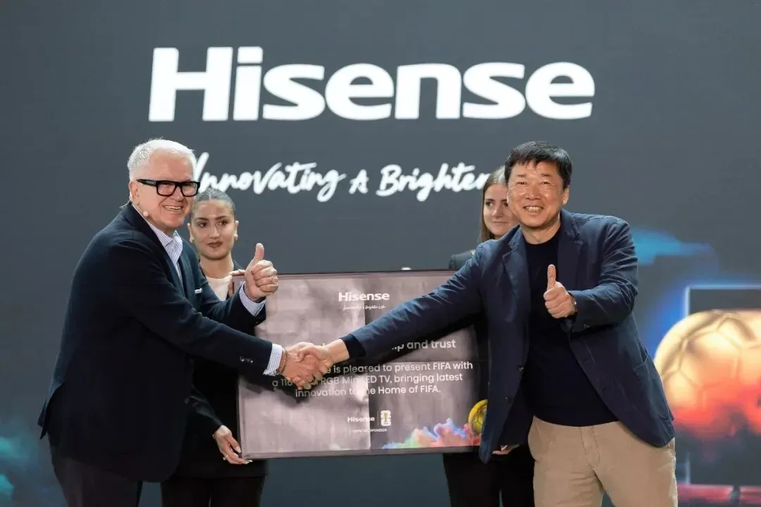 Hisense anunță parteneriatul pentru tehnologia VAR la Cupa Mondială 2026.