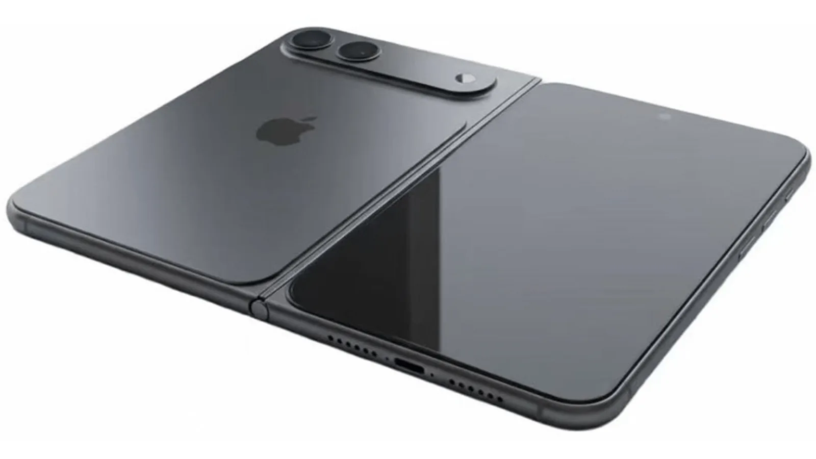 Dispozitiv pliabil Apple cu design elegant și balama inovatoare