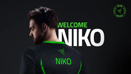 Colaborare între Razer și jucătorul NiKo pentru periferice personalizate.