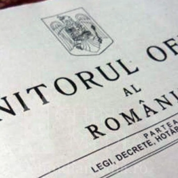 Document oficial cu modificări în clasificarea ocupațiilor din România.