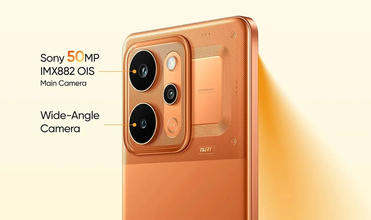 Camera principală de 50MP a modelului P4 Power de la realme.