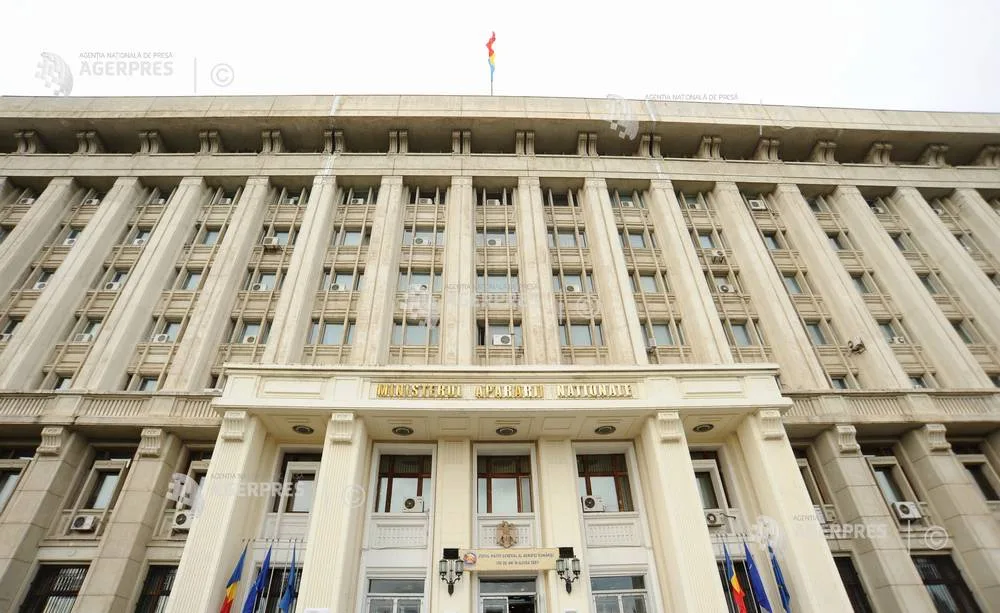 Clădirea Ministerului Apărării Naționale din România, simbol al securității naționale.