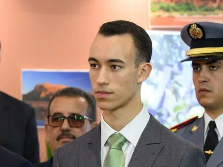 Prințul moștenitor Moulay El Hassan, coordonator al armatei marocane.