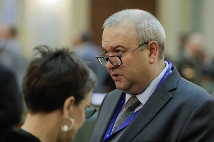 George Scutaru discutând despre provocările de securitate în Europa.