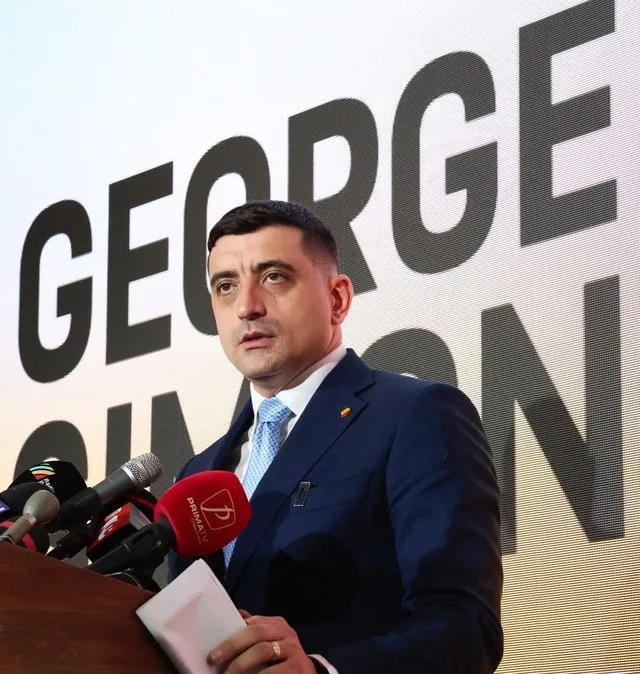 George Simion susține poziția AUR la consultările de la Cotroceni.