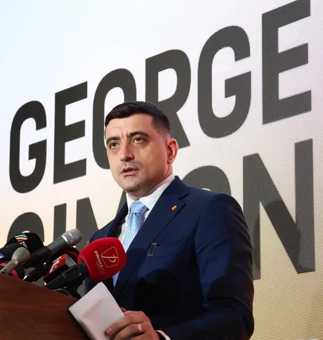 George Simion susține poziția AUR la consultările de la Cotroceni.