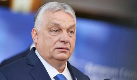 Viktor Orbán vorbește la mitingul de campanie electorală din Ungaria.