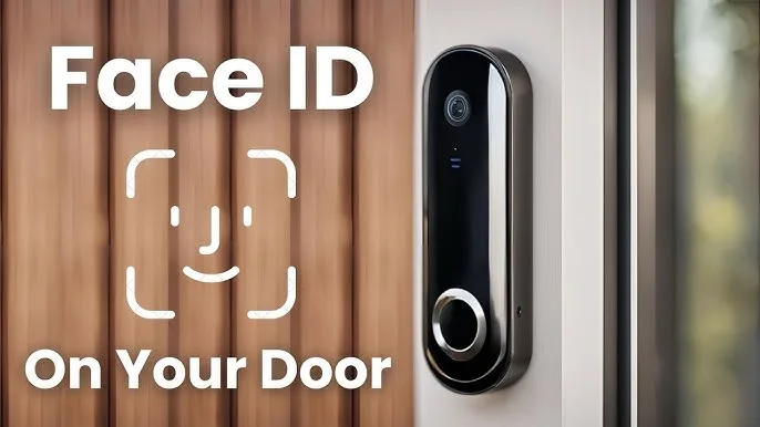 Sonerie smart cu Face ID pentru securitate avansată.