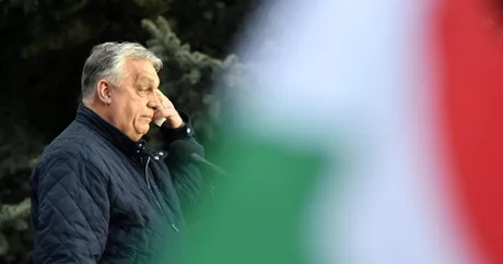 Viktor Orbán discutând despre incidentul cu explozibili în Serbia.