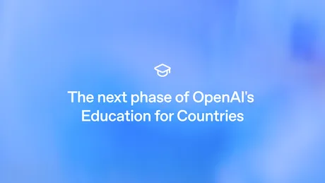 OpenAI îmbunătățește educația prin inteligență artificială în școli.