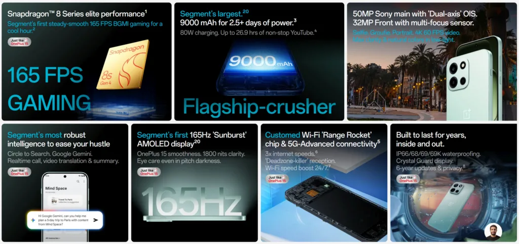 OnePlus Nord 6 cu ecran AMOLED și baterie de 9000 mAh.