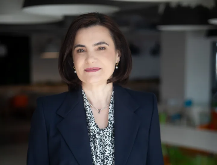 Mihaela Bîtu, CEO ING Bank România, discutând despre creșterea băncii.