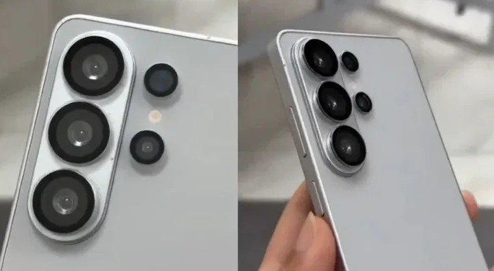 Detalii despre camera telefonului Galaxy S26 Ultra, cu un design modern și elegant.