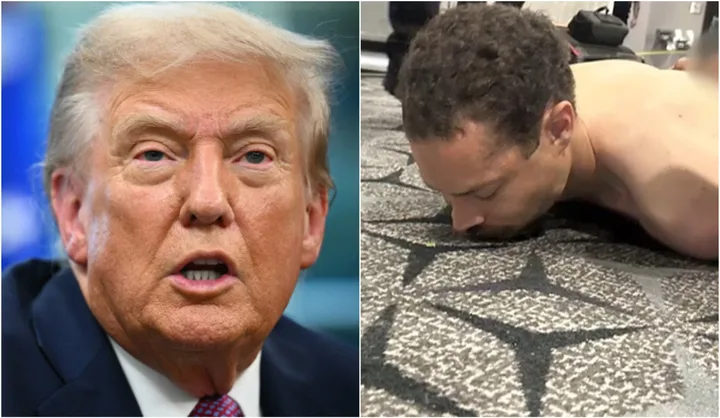 Donald Trump discută despre un incident armat la un dineu oficial.