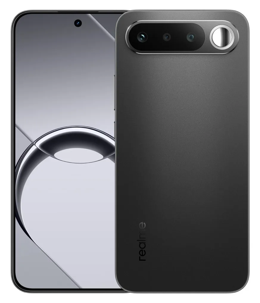 Smartphone-ul realme 16 cu design elegant și cameră spate inovatoare.