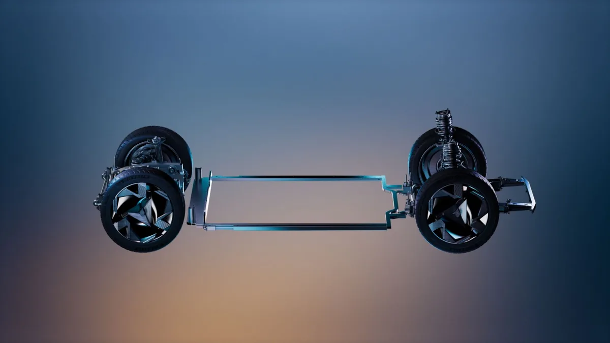 Platforma electrică inovatoare pentru viitoarele modele Renault.