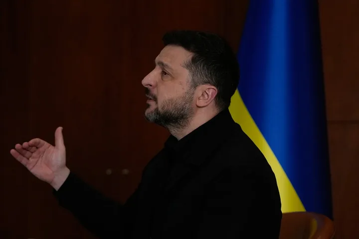 Volodimir Zelenski discută despre extinderea Uniunii Europene pentru securitatea europeană.