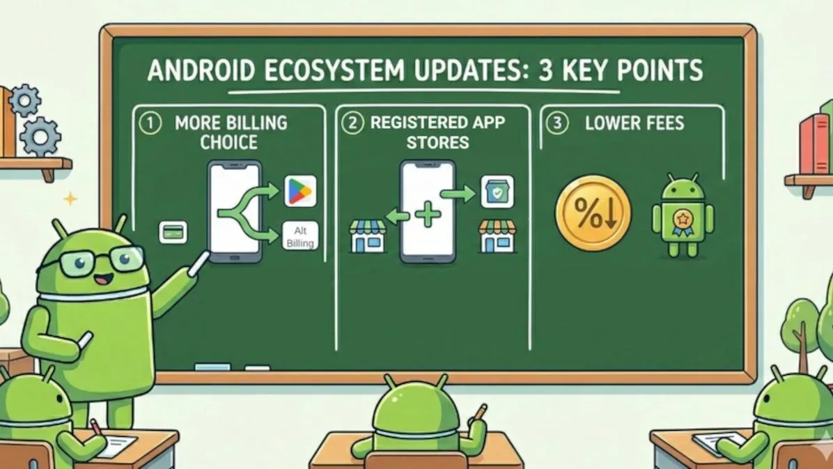 Modificări importante în ecosistemul Android pentru dezvoltatori.