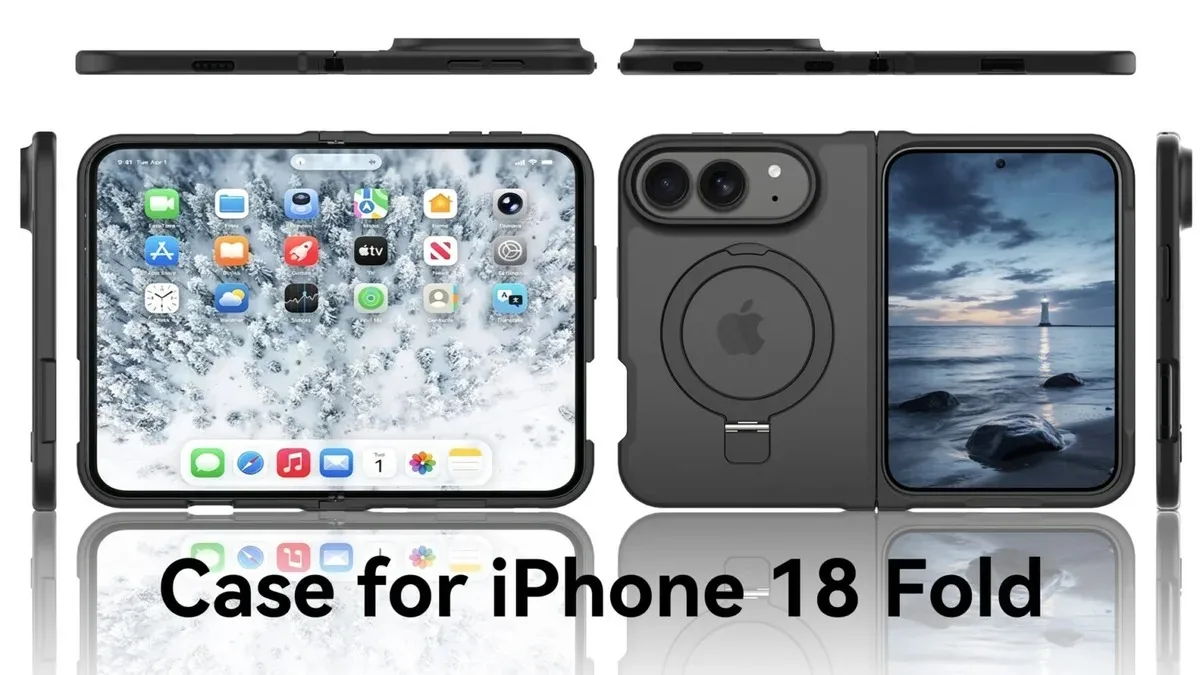 Husă robustă pentru iPhone pliabil, ideală pentru utilizare zilnică.