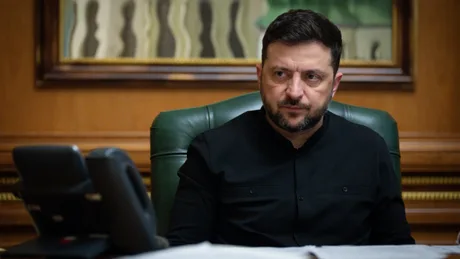Zelenski discută despre amenințările rusești și necesitatea de a se adăposti.
